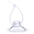[KK]20 Pcs Aquarium Suction Cups with 20 Pcs Adjustable Cable Ties for Attaching Aquariums, Plants, Shrimp Nests