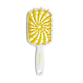 Miniatyrbild 2 av 2: Utredningsborste Våt & Torr Ventilerad Ny Spiral Cushio Utredningsborste Antistatisk Hårborste Nylon yellow