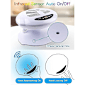 Miniatyrbild 2 av 5: Luftnageltork, 400W Luftnagelfläkt Tork för Nagellack Intelligent Automatisk Sensor Varm & Kall Luft Nagellack Torkfläkt Manikyrverktyg EU Plug