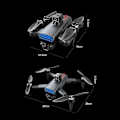 Miniatyrbilde 3 av 5: GPS Drone med 4K Kamera for Voksne, RC Quadcopter med Auto Retur, Følg Meg, Børsteløs Motor, Sirkelflyging, Ruteflyging, Høydehold, Hodløs Modus Silver