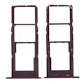 Miniatyrbillede 1 af 3: AS Til Samsung Galaxy A14 4G A145 OEM Dual SIM Kort Bakke Holder Reparationsdel - Grøn Multicolor Red
