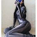 Miniatyrbilde 2 av 5: Spiderman Cosplay Kvinne Sexy Zentai Drakt Spandex Bodysuit Superhelt Zentai Drakt Halloween Karneval