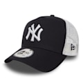 Miniatyrbillede 1 af 3: Snapback Trucker Cap til mænd ~ New York Yankees Navy Blue One Size