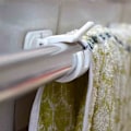 Pikkukuva 4 / 5: Itseliimautuvat koukut verhotangon kannattimet verhotangon pidikkeet verhot 4 kpl