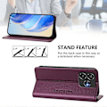 Miniatyrbillede 4 af 5: Magnetisk Læder Etui Til ZTE Blade V60 Vita / V60 Design For ZTE Blade V60 Vita / V60 D