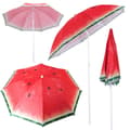 Strandträdgårdsparaply justerbart 150cm trasig vattenmelon