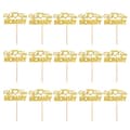 [KK]15 stk. festlige cupcake-topper