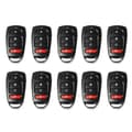 [KK]10 pcs Wireless 433MHz Remote Control Copy Learning Fixed Rolling Code 433 Mhz Key Remote Opener
