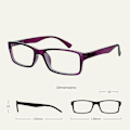 Pikkukuva 2 / 5: Company Purple Readers Arvopaketti 4 kpl Muotoilijan tyyli Miehet Naiset RRRR92-5 +2.50 Violetti Violetti Purple +2.50 Magnification