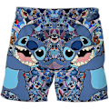 Miniatyrbild 1 av 2: Barn Pojkar Lilo och Stitch Badbyxor Shorts Tecknad Badkläder Badbyxor A 9-10Years