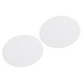 500 st 4,5-tums non-stick runda bakpapper grillpapper kakform pergamentpapper mikrovågsugnspapper White
