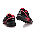 Pikkukuva 5 / 5: Salomon Speedcross 3 juoksukengät lenkkitossut vaelluskengät musta punainen Black Red 43