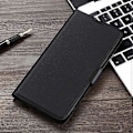 Pikkukuva 1 / 5: Nokia 4.2:lle suunniteltu erittäin ohut, sivulta avattava PU + TPU -nahkainen puhelinkotelo Black