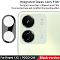 Miniatyrbillede 2 af 4: imak High Definition Integreret Glas Linse Film Sort Version Til Xiaomi Redmi 13C 4G / POCO C65 4G