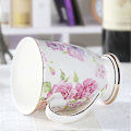 Miniatyrbillede 3 af 4: Royal Fine Bone China Kaffekrus Assorterede Farver Tekop (Blomsterhav)