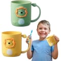 Tandborstmugg, 2 st tandborstmugg, tandborsthållare, badrumsmugg, barnbadrumsmugg