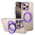 [KK]iPhone 16 Pro Ice-Cold Roterende Ringholder PC MagSafe Cover Purpur