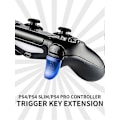Miniatyrbild 5 av 5: PS4 Handkontroll L2 R2 Trigger Förlängare Kit - Förlängda Knappar För Playstation 4 Handkontroll (1 Par/set) Black