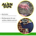 Miniatyrbilde 3 av 5: Nano Dobbeltsidig Tape - Flerbruks Fjernbar Selvklebende Tape for Ulike Bruksområder - Vaskbar, Sterk og Kraftig - Egnet for Tepper, Bilder