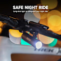 Miniatyrbillede 4 af 5: Cykeldele XOSS XL 400 XL 800 Lumen Cykellygte Forlygte sorider USB Genopladelig Vej MTB Forlygte Cykellygte Ultralet Lommelygte xOSS xL400