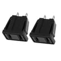 Miniatyrbilde 2 av 3: 30 x US Type Panelmontering AC Strømuttak AC 250V 10A Black