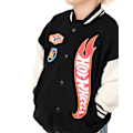 Miniatyrbillede 3 af 7: Drenge Bomber Jakke Sort Turbo Charged Black 4-5 Years