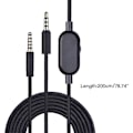 Miniatyrbilde 3 av 5: Høykvalitets OFC Flettet Kabel for Astro A10 A40 Gaming Headset med Mute-knapp Black