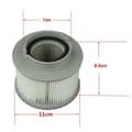 Miniatyrbild 4 av 4: Spafilter - ROKOO - 2-pack - Filterpatroner - Diameter 110 mm - Höjd 86 mm