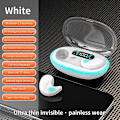 Pikkukuva 1 / 3: Uudet X55 Invisible Sleep langattomat nappikuulokkeet True Mini Bluetooth 5.3 piilotetut kuulokkeet mikrofonilla Bass Noise Reduction HiFi Stereo -kuulokkeet white