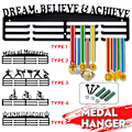 Miniatyrbillede 2 af 2: Medal Display Stativ Triathlon Medal Display Stativ Akryl Medal stil 2