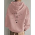 Pikkukuva 3 / 5: Dazy Slogan Graphic -pudotusolka-huppari, kiristysnauha, kahvinruskea Coffee Brown XL
