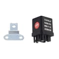 12V Gløderør Relæ Tidsforsinkelsesrelæ til 119650-77911 11965077911 Black