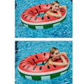 Miniatyrbild 5 av 5: Vattenmelon Uppblåsbar Pool Float Cirkel Ring Badring