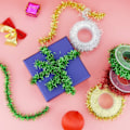 Miniatyrbilde 3 av 4: Et must for festlige anledninger, lett å oppbevare glitrende PVC-glitterremse for festdekorasjoner, juledekorasjoner, forskjellige fargesett, 4-pakning