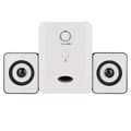 USB-driven desktop speakers computer speakers with subwoofer for PC laptop tablet desktop dazzling version black white