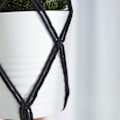 Miniatyrbillede 3 af 4: 2 stk. Macrame planteophæng hængende plantekurv, stil 4