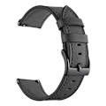 Miniatyrbild 3 av 5: 20 22MM Armband Läderrem För Huawei Watch GT 3 2 GT3 GT2 Pro 46mm 42mm Honor Magic Smart Watch Band Armband Armband Läder Grå Leather Gray Leather Gray For Huawei GT 2 Pro