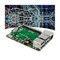 Miniatyrbillede 5 af 5: CASA CM4 til PI4B Adapterkort til Raspberry Pie CM4 Modul til 4B Adapter 4-vejs USB2.0 RJ45 Ethernet Port