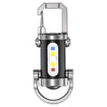 1200LM Super Bright Mini Keychain Flashlight, 2025 New Waterproof Keychain Flashlight, 3 in 1 Powerful Mini Flashlight with Power Bank & 7 Modes