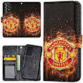 Pikkukuva 1 / 2: Samsung Galaxy A52/A52s 5G - Lompakkokotelo/Kuori Manchester Unit