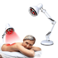 Miniatyrbild 1 av 3: 150W Nära Infraröd Röd Ljus Terapi Massage Värmelampa för Kropp, Nacke, Muskelsmärta, Ledvärk, Ryggsmärta, Blodcirkulation, Personlig Vård (Vit)
