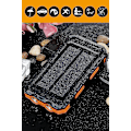 Miniatyrbilde 3 av 3: 2024, Solcellelader 20000mAh Solcelle Powerbank vanntett bærbar lader med doble 5V USB-porter/LED