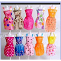 Miniatyrbild 4 av 5: 118 delars Barbie-tillbehör leksaker DIY materialpaket dockkläder hängande kjol barn