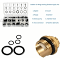Miniatyrbillede 2 af 4: O-rings sortiment Tætningsring O-ringe Universelt Sortiment 225 stk.ca