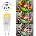 Miniatyrbillede 5 af 5: 6x G9 LED-pære varm hvid 220V LED G9-pærer velegnet til