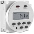 Cn101A DC 12V Digital LCD Timer Programmerbar LCD-skärm Digital LCD Strömförsörjning Veckotimer Reläkontroll Med Vattentätt Skydd Vit