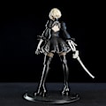 Miniatyrbild 2 av 4: 27,5 cm Nier Automata 2b Yorha No.2 Typ B Småsvärd PVC Action Samlarobjekt Modell Statyett Vuxen Samlarleksak - med låda