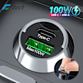 Miniatyrbillede 2 af 5: Mini 100W USB Type C Billader Hurtig Opladning QC3.0 PD Billader Adapter Til iPhone Samsung Huawei Xiaomi