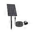 Miniatyrbillede 1 af 5: 180L/H Solenergi Fontænepumpe Vandpumpe til Fuglebad Have Baghave Pool Soldrevet Vand