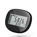 Miniatyrbillede 2 af 5: CASA 3D sensor hukommelse skridttæller 360-graders sensor silikone taljeklips løb gåtur kæledyr skridttæller